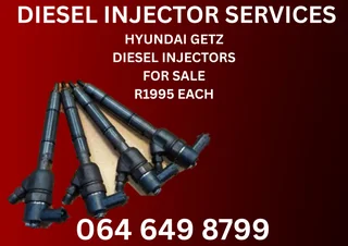 Hyundai Getz Diesel Injectors With Copper Washers For Sale With Warranty