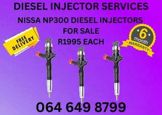 Nissan Np300 Diesel Injectors For Sale With A 6 Monts Warranty