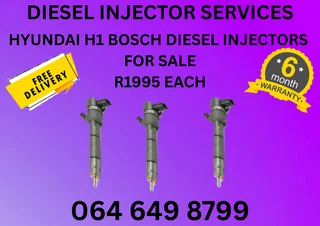Hyundai H1 Bosch Diesel Injectors With Copper Washer For Sale With Warranty