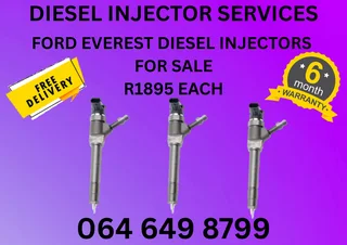 Ford Everest Diesel Injectors For Sale On Exchange With Warranty Copper Washers Included