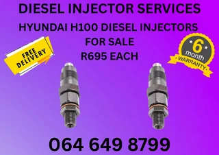 Hyundai H100 Diesel Injectors With Washers For Sale 6 Months Warranty