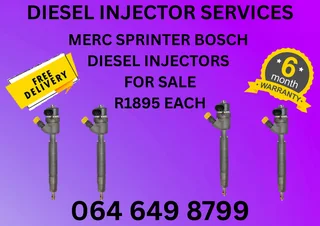 Merc Sprinter Bosch Diesel Injectors For Sale