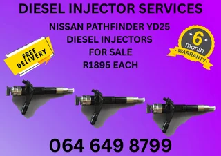 Nissan Pathfinder Yd25 Diesel Injectors With Copper Washers For Sale On Exchange