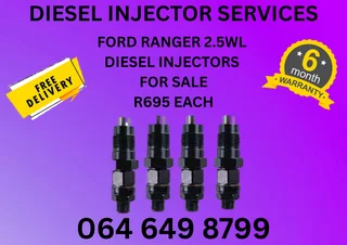 Ford Ranger 2.5wl Diesel Injectors For Sale Or Recon Your Own Copper Washers Included