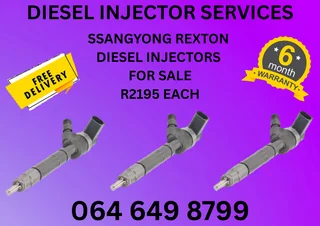 Ssangyong Rexton Diesel Injectors For Sale Copper Washer Included