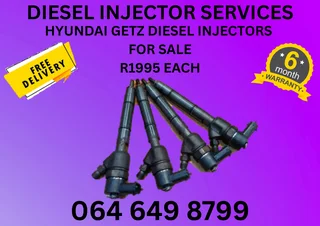 Hyundai Getz Diesel Injectors With Copper Washers For Sale On Exchange With 6 Months Warranty