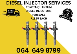 Toyota Quantum Diesel Injectors For Sale On Exchange 6 Months Warranty Included