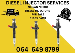 Nissan Np300 Diesel Injectors For Sale With Warranty