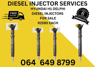 Hyundai H1 Delphi Diesel Injectors For Sale Or Recon Your Own