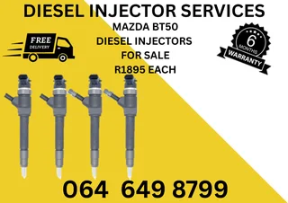 Mazda Bt50 Diesel Injectors With Copper Washers For Sale Or Recon Your Own With A 6 Months Warranty