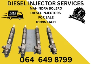 Diesel Injectors For Sale For Mahindra Bolero Copper Washers Included With Warranty