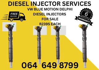 Vw Blue Motion Delphi Diesel Injectors For Sale Or Recon Your Own