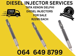 Tata Xenon Delphi Diesel Injectors With Washers For Sale On Exchange