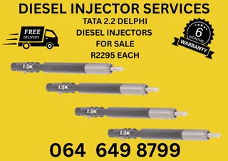 Tata 2.2l Delphi Diesel Injectors For Sale