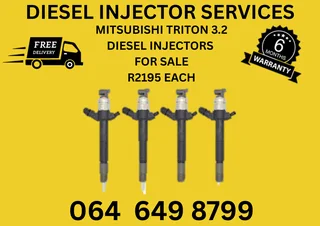 Mitsubishi Triton 3.2l Diesel Injectors For Sale Or Recon Your Own Copper Washers Included