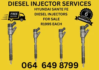 Hyundai Sante Fe Diesel Injectors With Copper Washers For Sale On Exchange