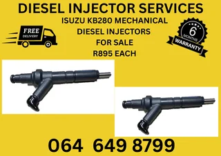 Isuzu Kb280 Mechanical Diesel Injectors For Sale 6 Months Warranty Included