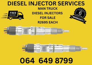 Man Truck Diesel Injectors For Sale 6 Months Warranty Included