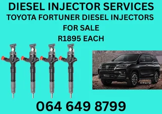 Toyota Fortuner Diesel Injectors For Sale On Exchange With 6 Months Warranty