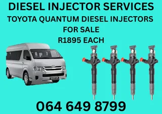 Toyota Quantum Diesel Injectors With Copper Washers For Sale Or Recon Your Own