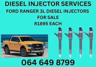 Ford Ranger 3l Diesel Injectors For Sale With 6 Months Warranty