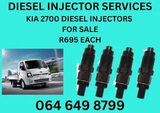 Kia 2700 Diesel Injectors For Sale On Exchange Or Recon Your Own Washers And Warranty Included