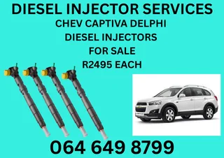 Chev Captiva Delphi Diesel Injectors For Sale On Exchange Warranty And Washers Included