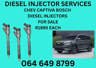 Chev Captiva Bosch Diesel Injectors For Sale Or Recon Your Own With Warranty And Washers Included