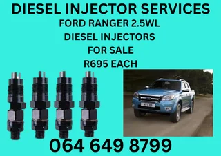 Ford Ranger 2.5 Wl Diesel Injectors For Sale On Exchange