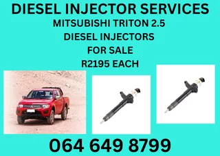 Mitsubishi Triton 2.5 Diesel Injectors For Sale On Exchange Or Recon Your Own Washers Included