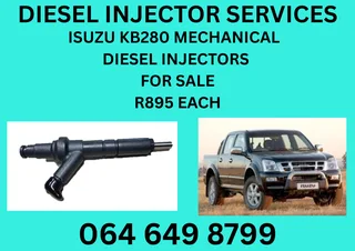Isuzu Kb280 Mechanical Diesel Injectors For Sale Or Recon Your Own