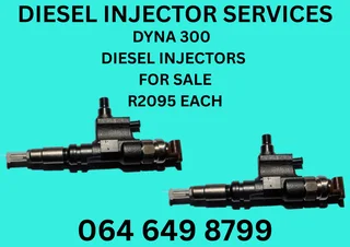 Diesel Injecors For Dyna 300 For Sale Or Recon Your Own