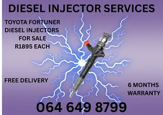 Toyota Fortuner Diesel Injectors For Sale On Exchange 6 Months Warranty Included