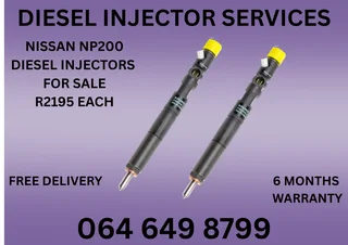 Nissan Np200 Diesel Injectors For Sale On Exchange Washers And Warranty Included