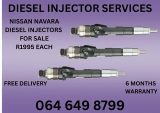 Nissan Navara Diesel Injectors With Copper Wahsers For Sale On Exchange