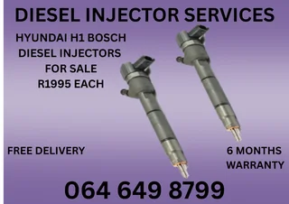 Hyundai H1 Bosch Diesel Injectors For Sale With Copper Washers