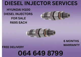 Hyundai H100 Diesel Injectors For Sale On Exchange Warranty Included