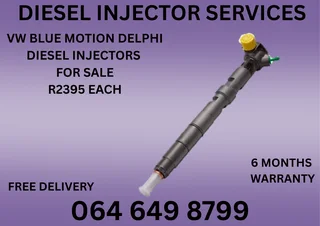 Vw Blue Motion Delphi Diesel Injectors For Sale On Exchange Or Recon Your Own