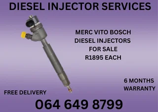 Merc Vito Bosch Diesel Injectors For Sale On Exchange Or Recon Your Own Washers Included