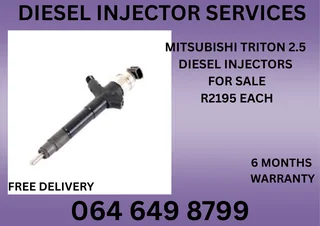 Mitsubishi Triton 2.5 Diesel Injectors For Sale On Exchange Or Recon Your Own