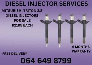 Mitsubishi Trition 3.2 Diesel Injectors With Copper Washers For Sale On Exchange