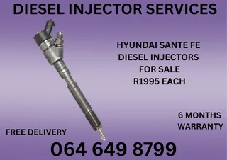 Hyundai Sante Fe Diesel Injectors For Sale On Exchange 6 Months Warranty And Washers Included