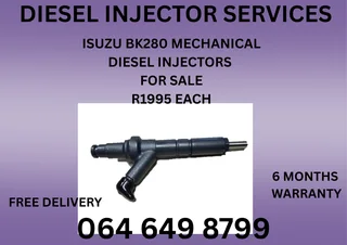 Isuzu Kb280 Mechanical Diesel Injectors For Sale Or Recon Your Own
