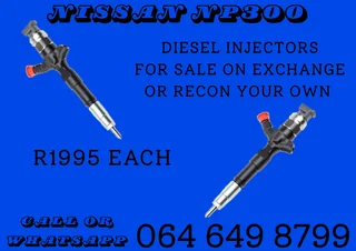 Nissan Np300 Diesel Injectors For Sale Or Recon Your Own