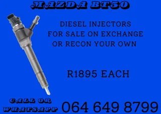Mazda Bt50 Diesel Injectors For Sale Copper Washers Included