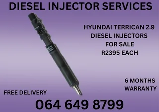 Hyundai Terrican 2.9 Diesel Injectors For Sale With Copper Washers Or Recon Your Own