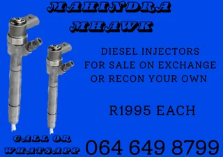 Mahindra Mhawk Diesel Injectors For Sale On Exchange With Copper Washers