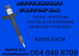 Mitsubishi Triton 3.2 Diesel Injectors For Sale
