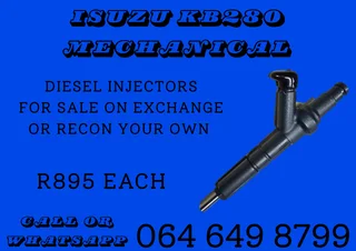 Isuzu Kb280 Mechanical Diesel Injectors For Sale
