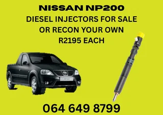 We Can Recon Your Nissan Np200 Diesel Injectors With 6 Months Warranty